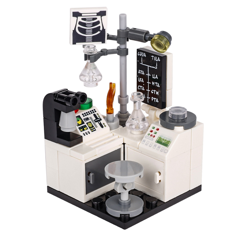 Moc cidade laboratório blocos  - Medical Lab Microscope avaliação e preço