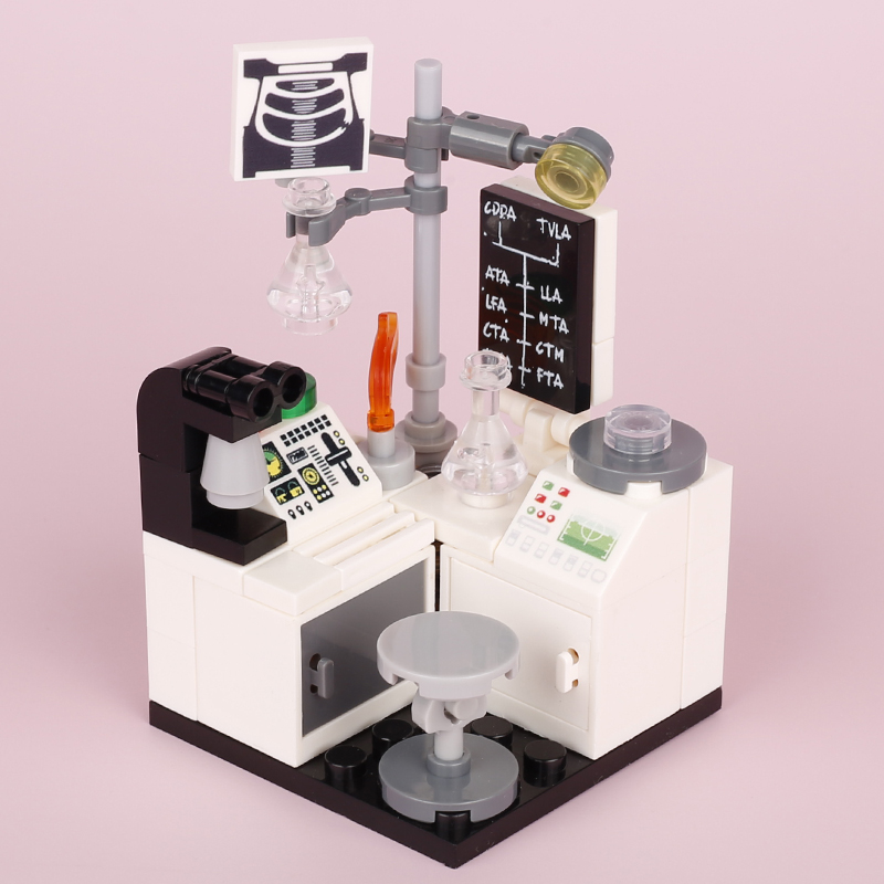 Moc cidade laboratório blocos  - Medical Lab Microscope avaliação e preço