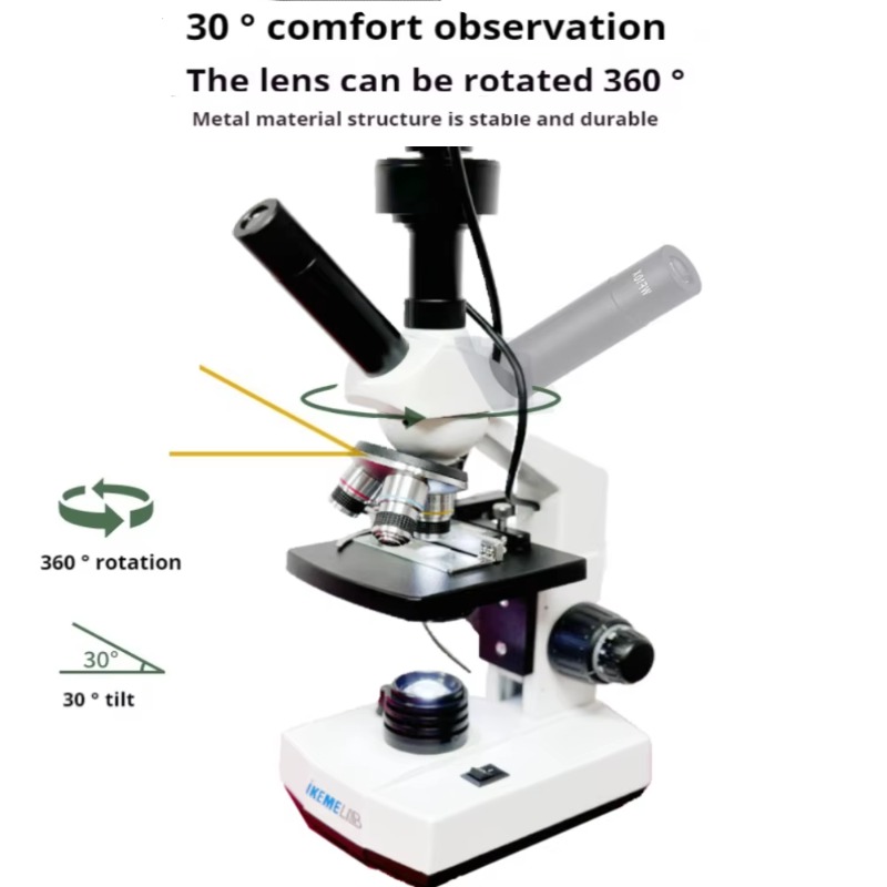 Microscópio Digital HD Binocul - Medical Lab Microscope avaliação e preço