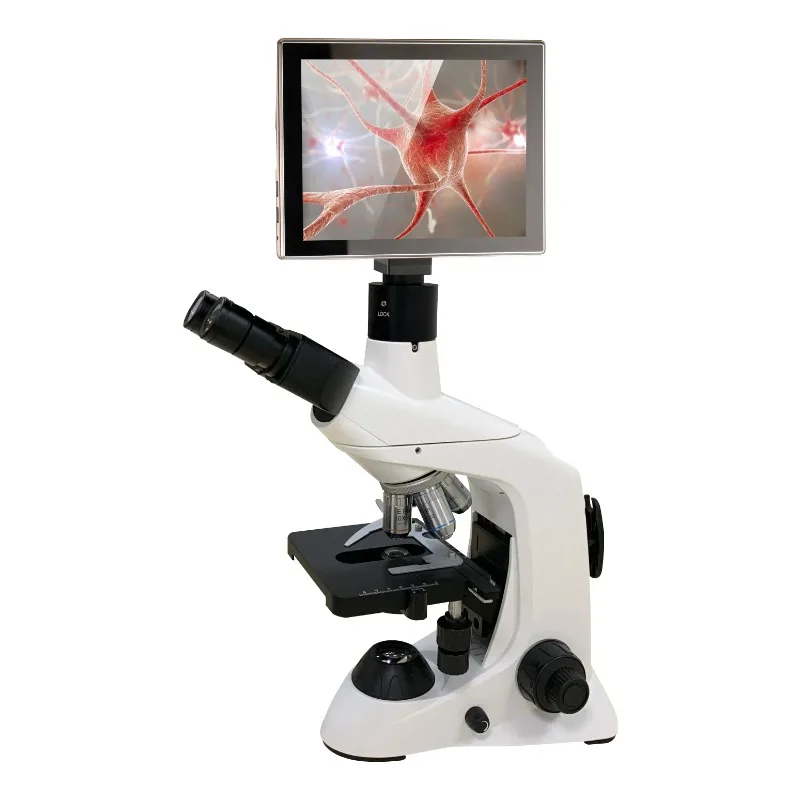 Novo Microscópio Biológico de  - Medical Lab Microscope avaliação e preço