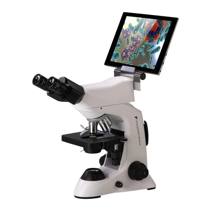 Novo Microscópio Biológico de  - Medical Lab Microscope avaliação e preço