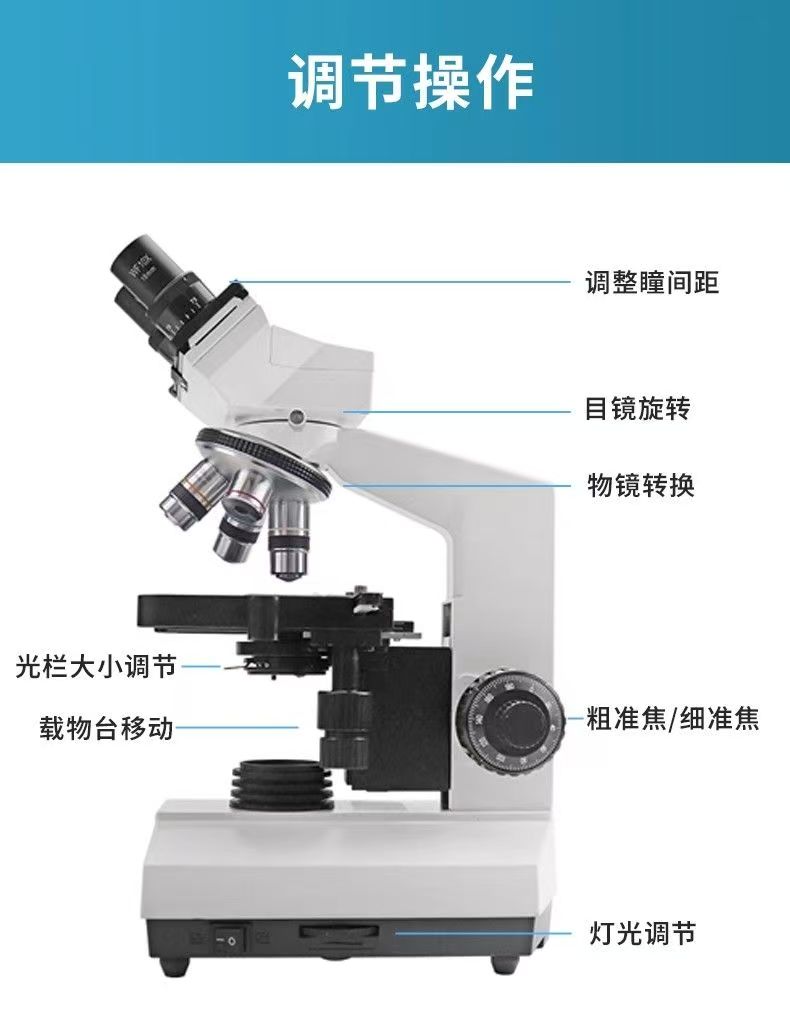 Microscópio Óptico Binocular p - Medical Lab Microscope avaliação e preço