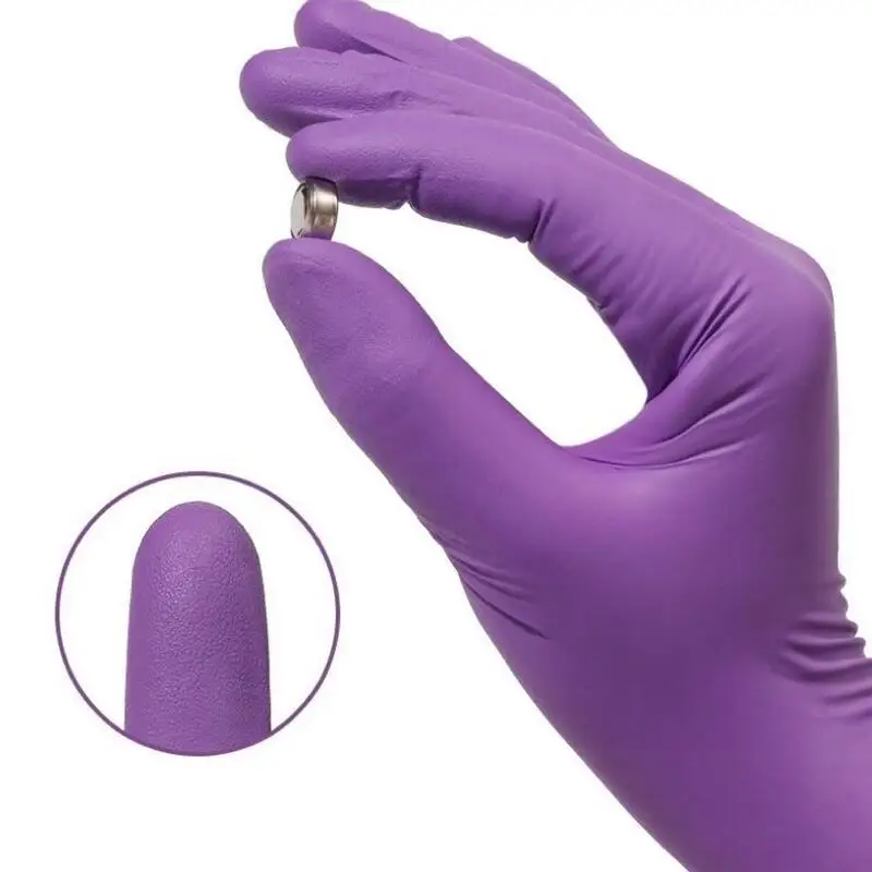 50/100 pçs luvas de nitrilo vi - Disposable Gloves Nitrile avaliação e preço