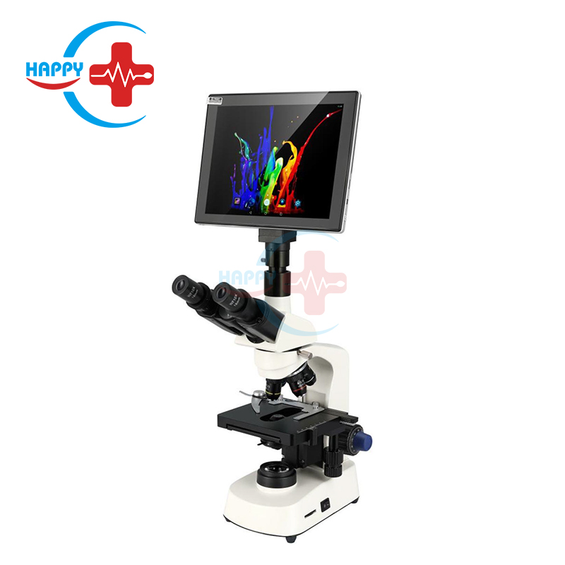Microscópio binocular elétrico - Medical Lab Microscope avaliação e preço